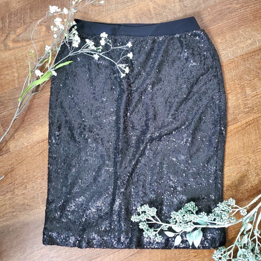 Versona Sequin Midi Skirt - Size XS (US)